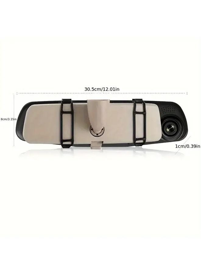 Hotu Car Front And Rear Dash Cam Dual Camera Black Night Vision Wide Angle Easy Installation - Image 2